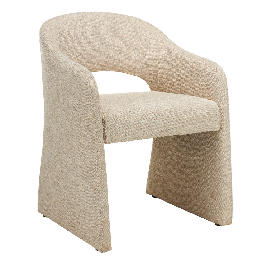 CDC12679-MR Fabric Dining Chair - Cobble Beige (Set of 2)