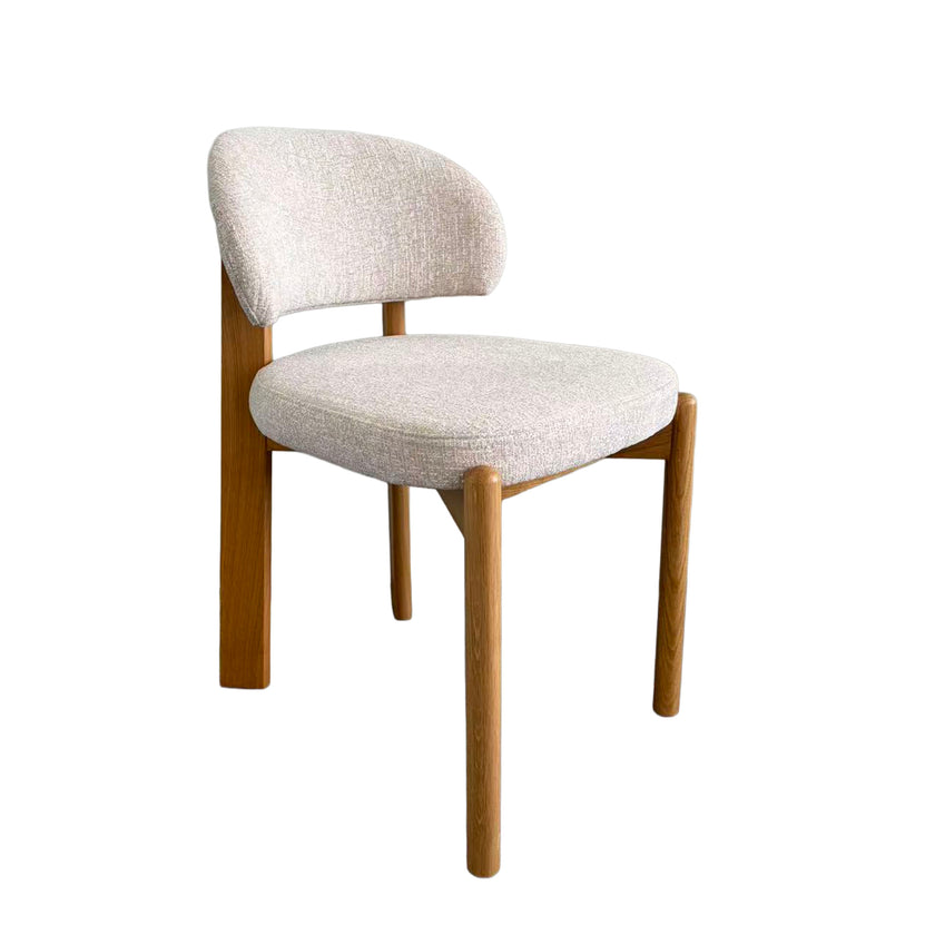 CDC12782-HN Natural Dining Chair - Califonia Beige (Set of 2)