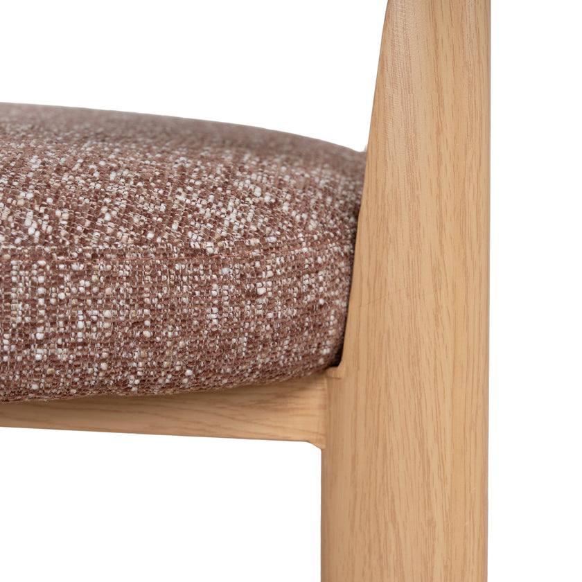 CDC12793-CI Natural Dining Chair - California Brown (Set of 2)