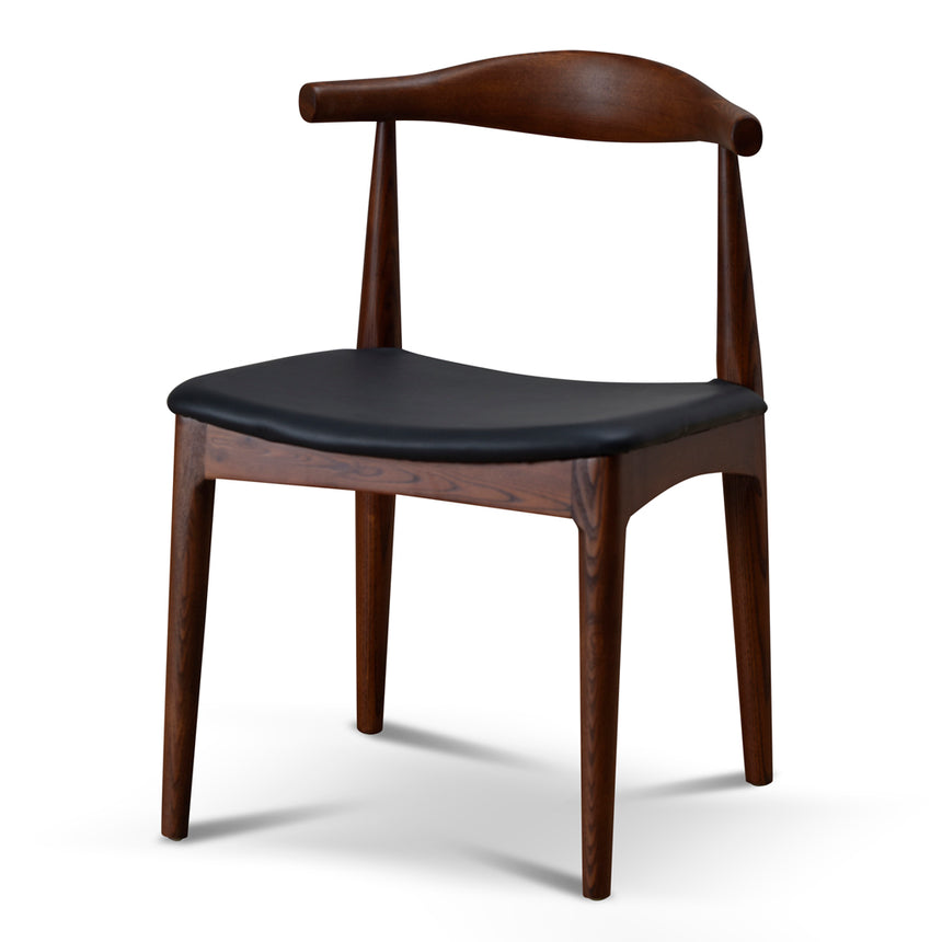 CDC181 Elbow Dining Chair - Dark Brown (Set of 2)