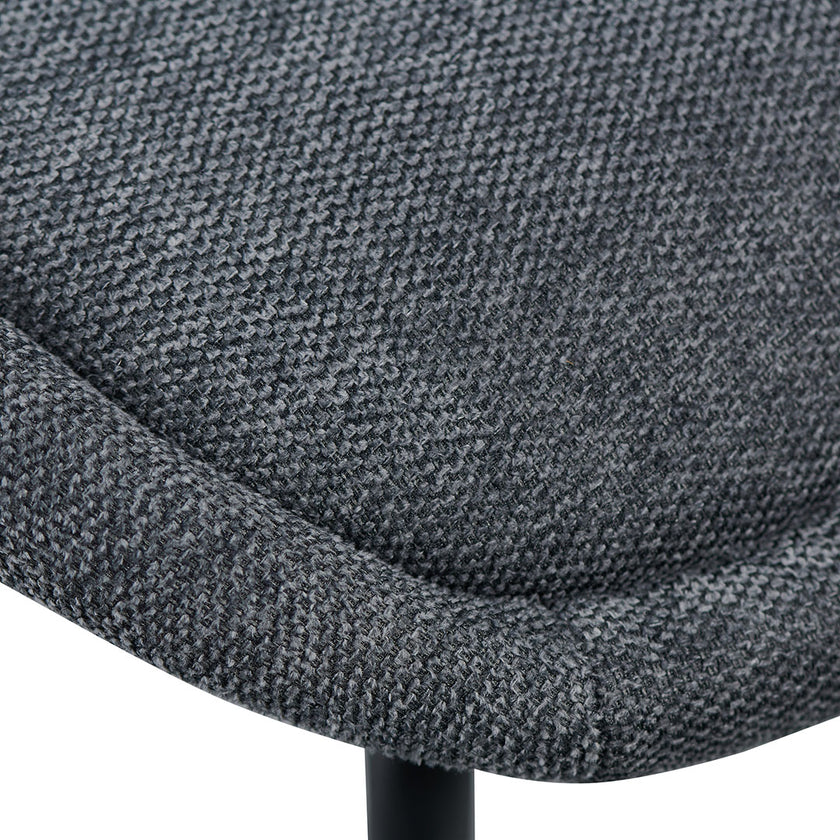Ex Display - CDC8166-FH Fabric Dining Chair - Charcaol Grey