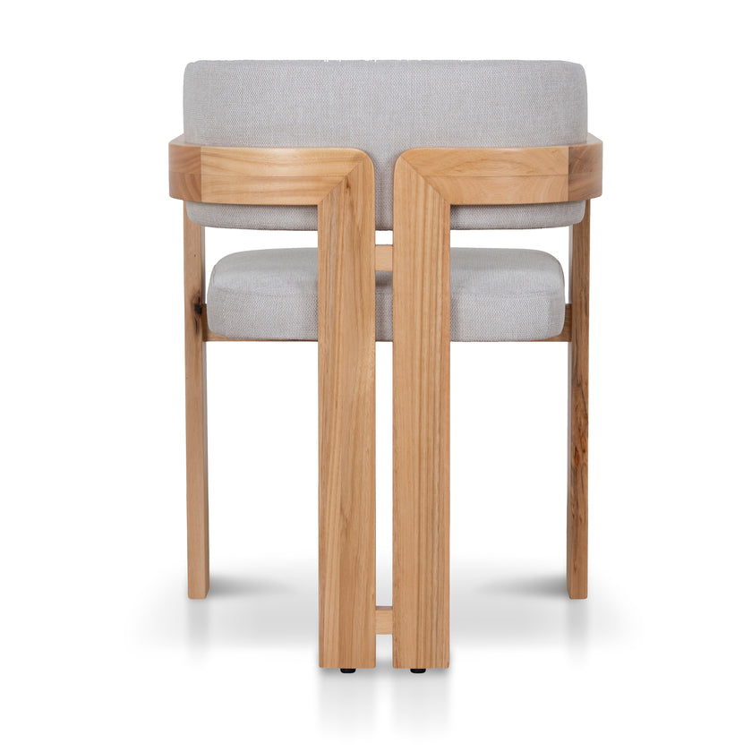 CDC8772-MA Natural Ash Dining Chair - Stone Beige (Set of 2)