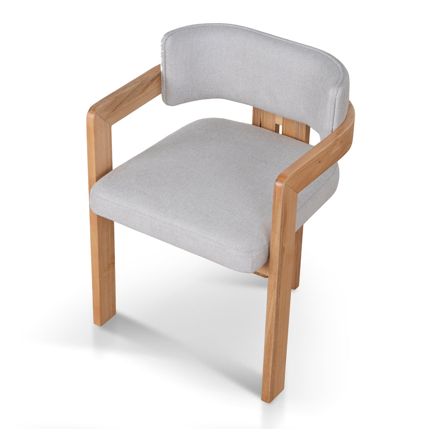 CDC8772-MA Natural Ash Dining Chair - Stone Beige (Set of 2)