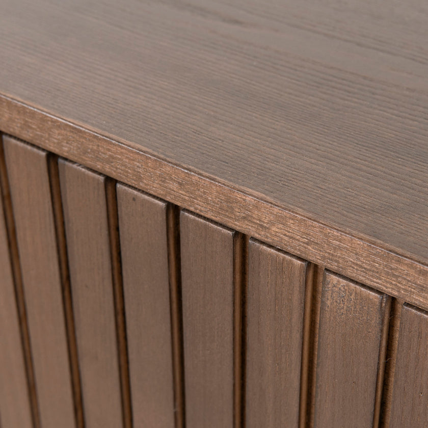 CDT10035-NI 6 Drawer Wooden Chest - Walnut