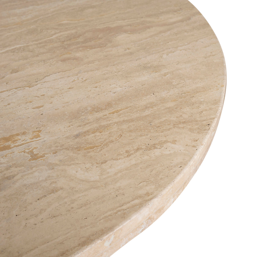 CDT10263-NI 2.8m Travertine Dining Table - Natural