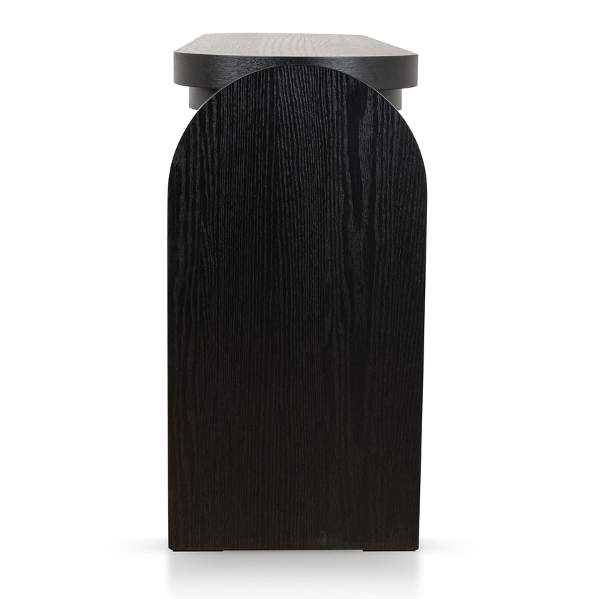 CDT10298-VA 1.7m Console Table - Textured Espresso Black