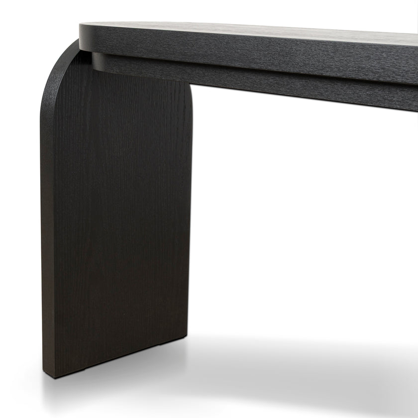 CDT10298-VA 1.7m Console Table - Textured Espresso Black