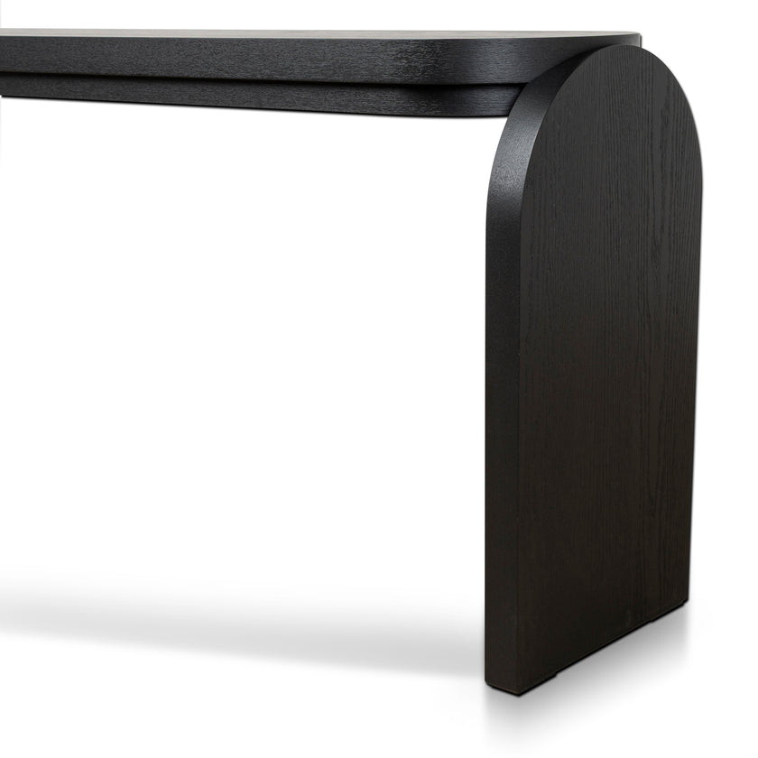 CDT10298-VA 1.7m Console Table - Textured Espresso Black