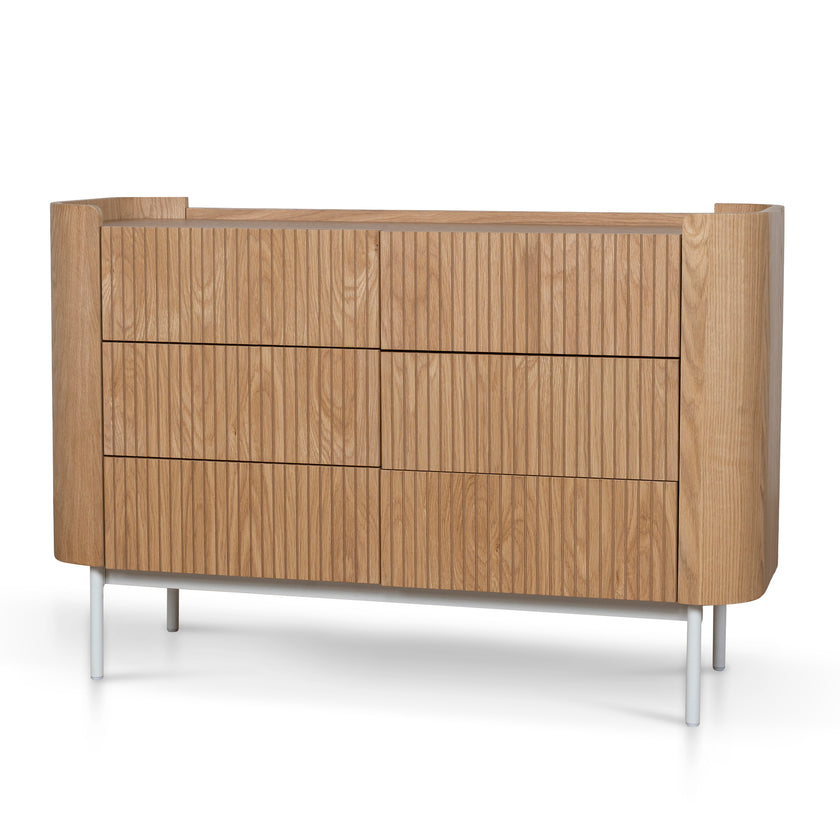 CDT10378-KD 1.2m Chest of Drawers - Natural