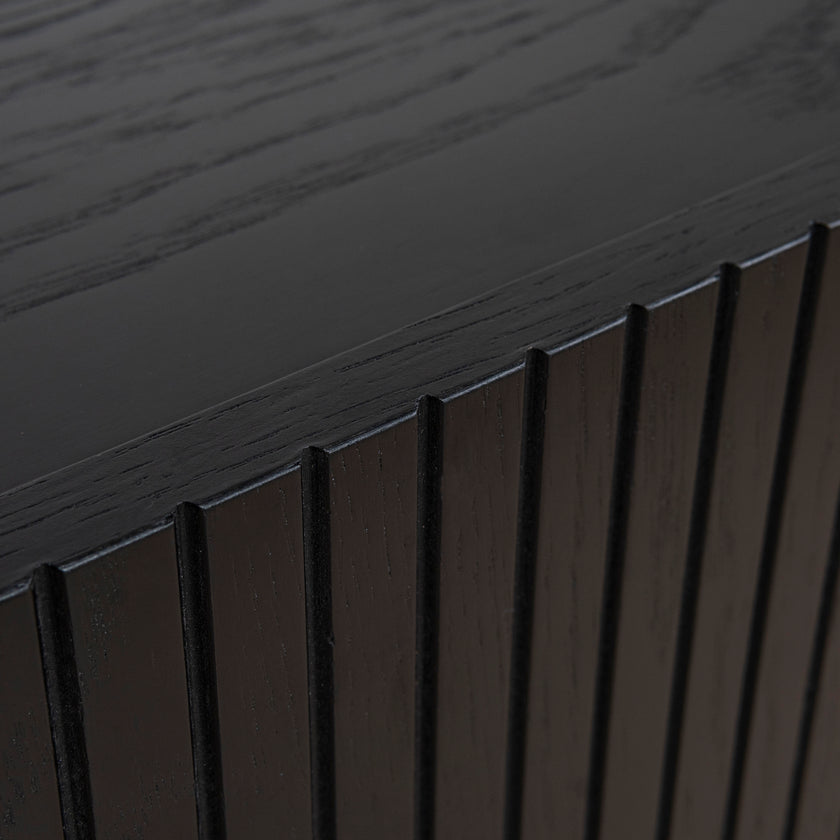 CDT10379-KD 1.2m Chest of Drawers - Full Black