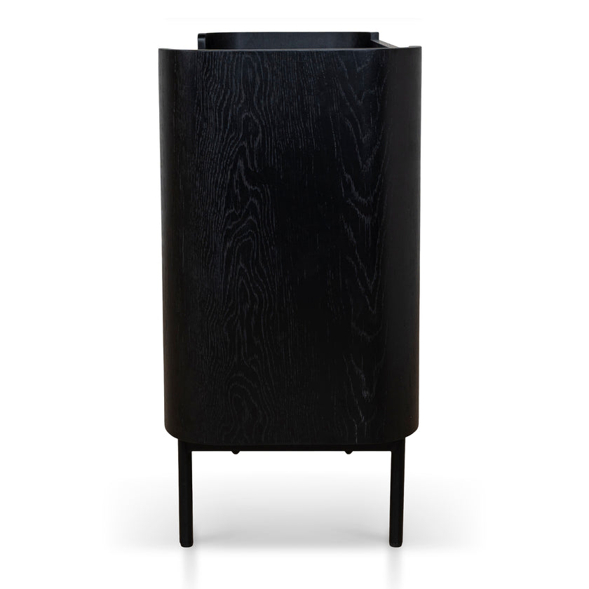 CDT10379-KD 1.2m Chest of Drawers - Full Black