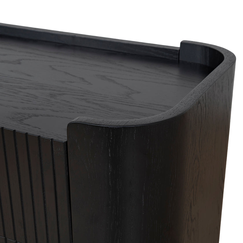 CDT10379-KD 1.2m Chest of Drawers - Full Black