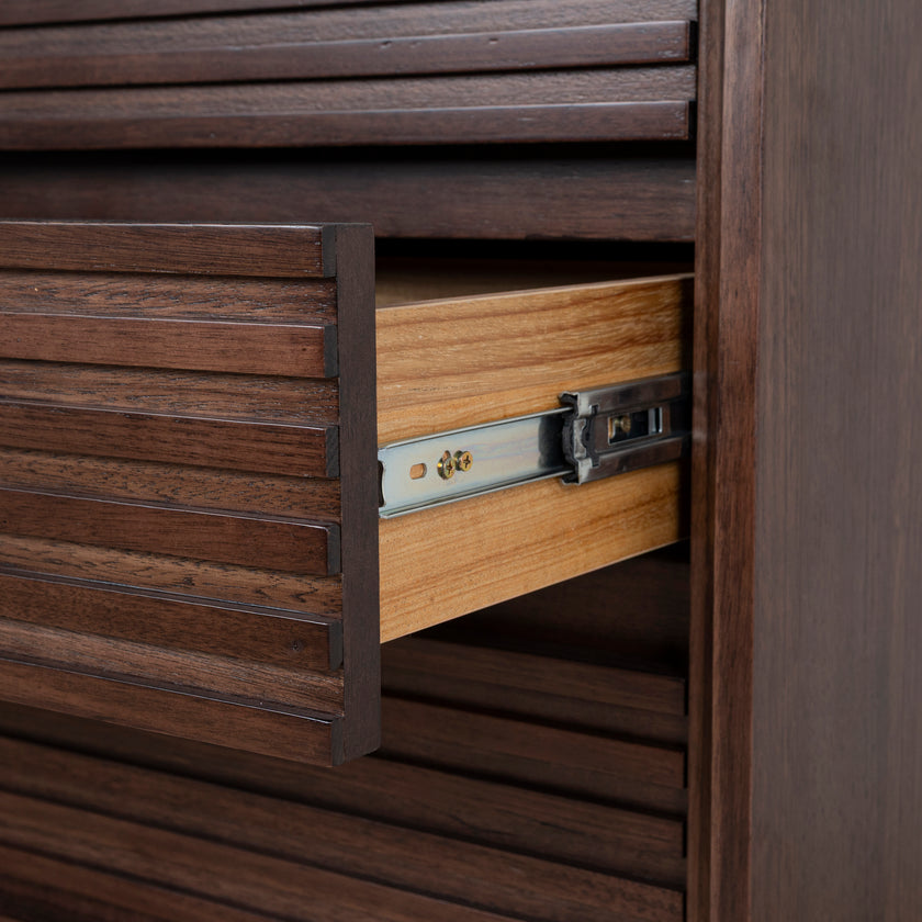 CDT10460-AW Tallboy Drawer Chest - Walnut