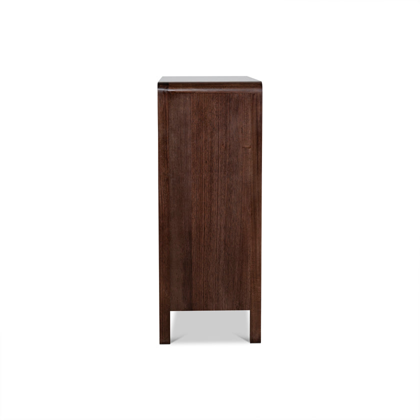 CDT10460-AW Tallboy Drawer Chest - Walnut