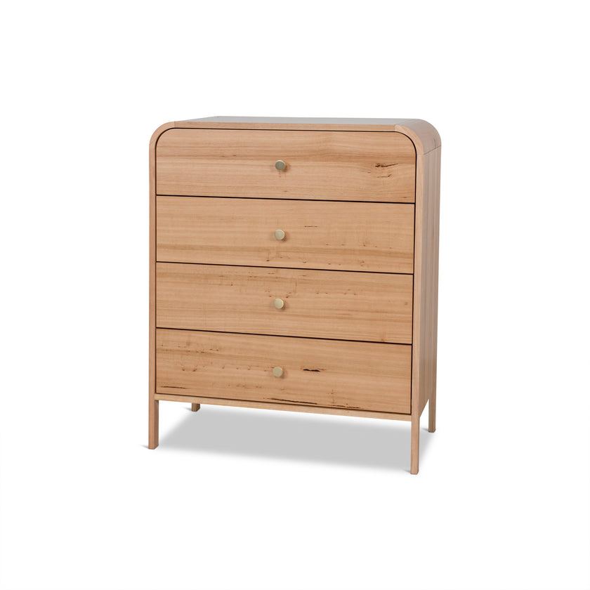 CDT10463-AW 90cm Tallboy Drawer Chest - Messmate