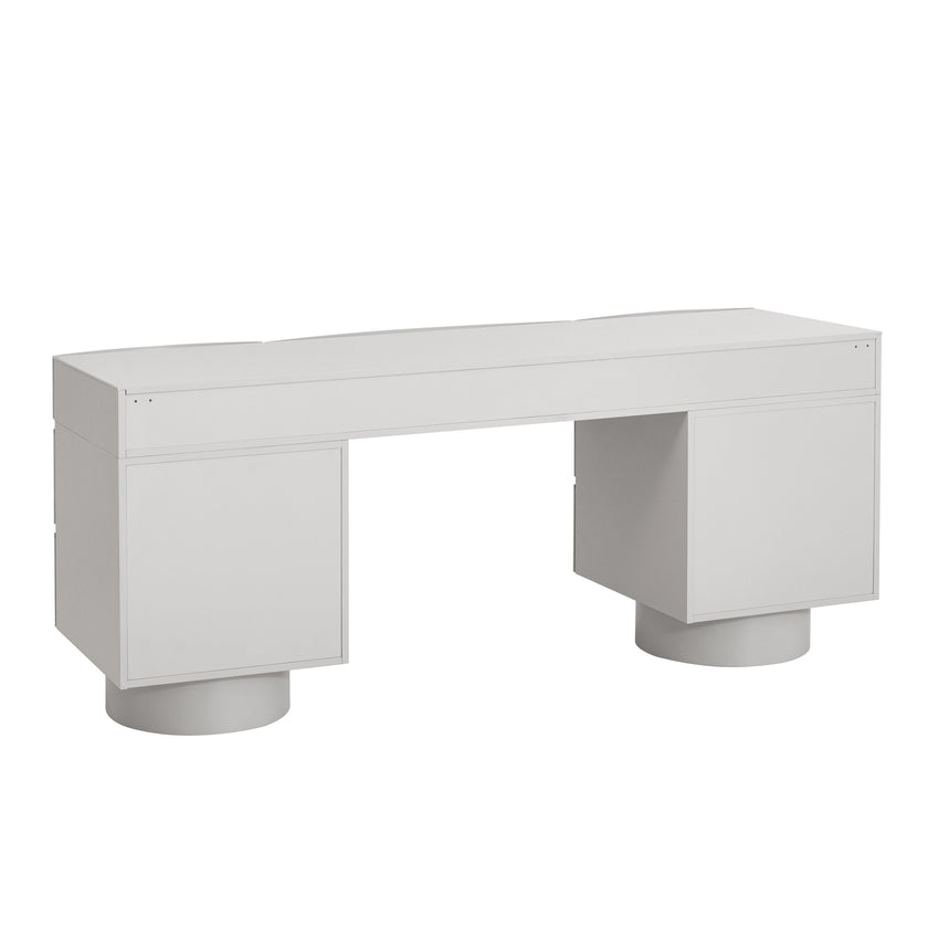 CDT10538-IG Dressing Table - Warm Grey
