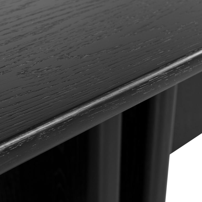 CDT10544-CN 2.4m Dining Table - Full Black