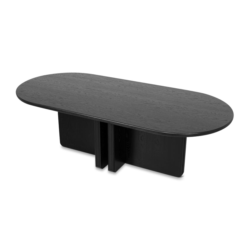 CDT10544-CN 2.4m Dining Table - Full Black