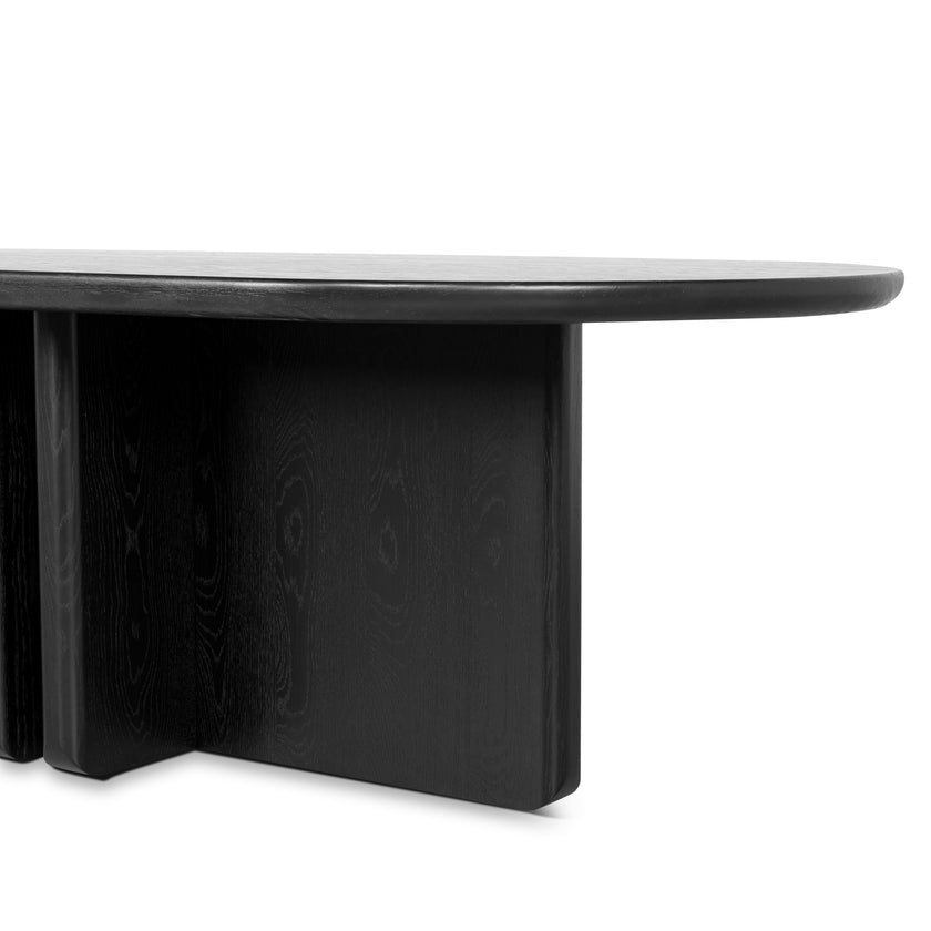CDT10544-CN 2.4m Dining Table - Full Black
