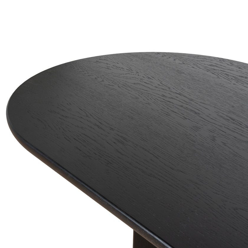 CDT10544-CN 2.4m Dining Table - Full Black