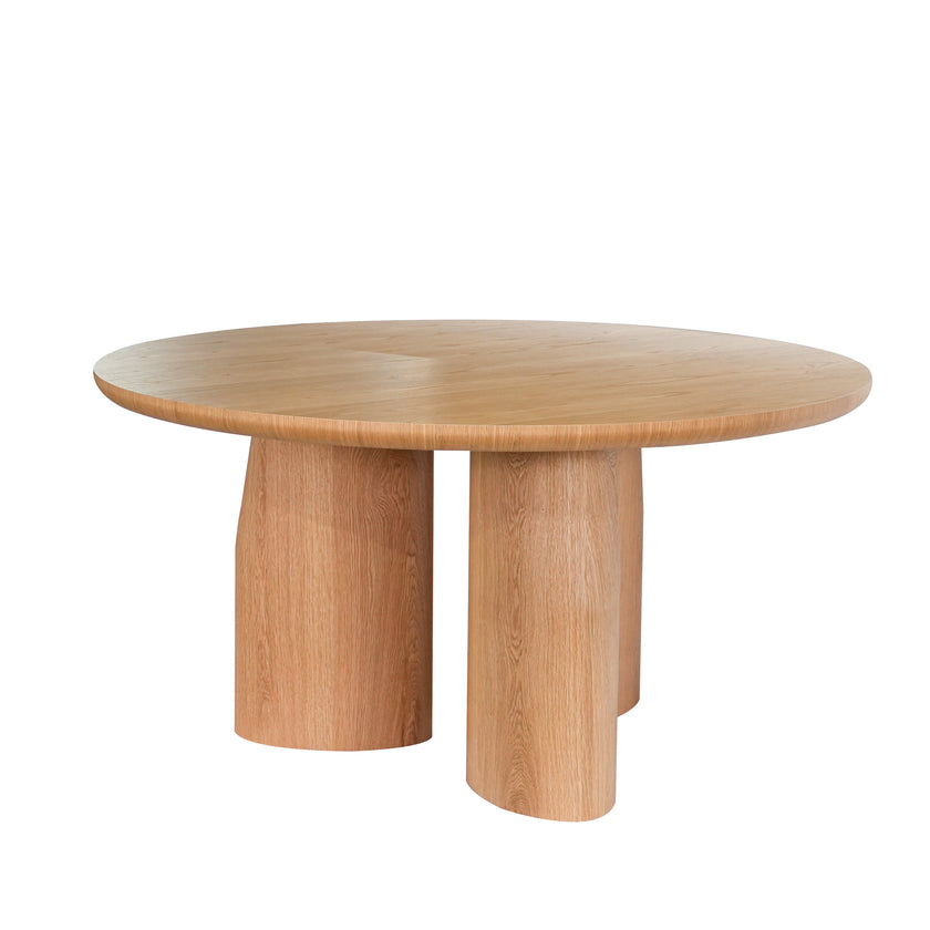 CDT10583-CN 1.5m Round Dining Table - Natural