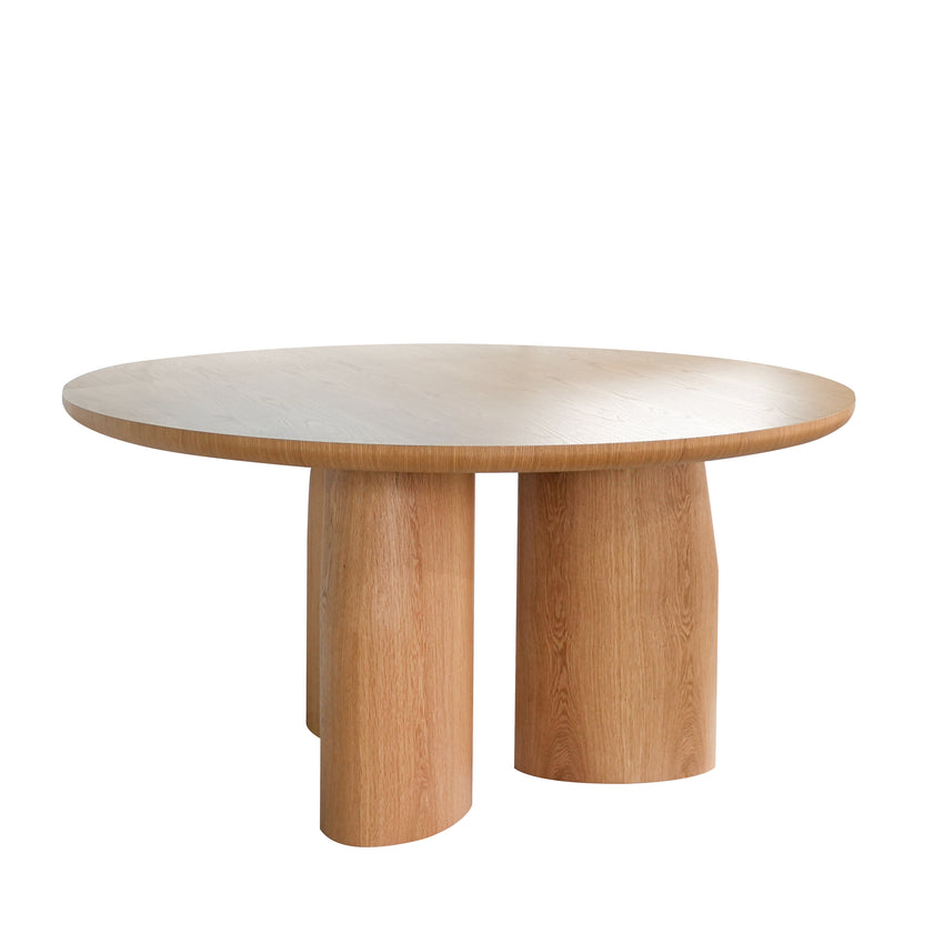 CDT10583-CN 1.5m Round Dining Table - Natural