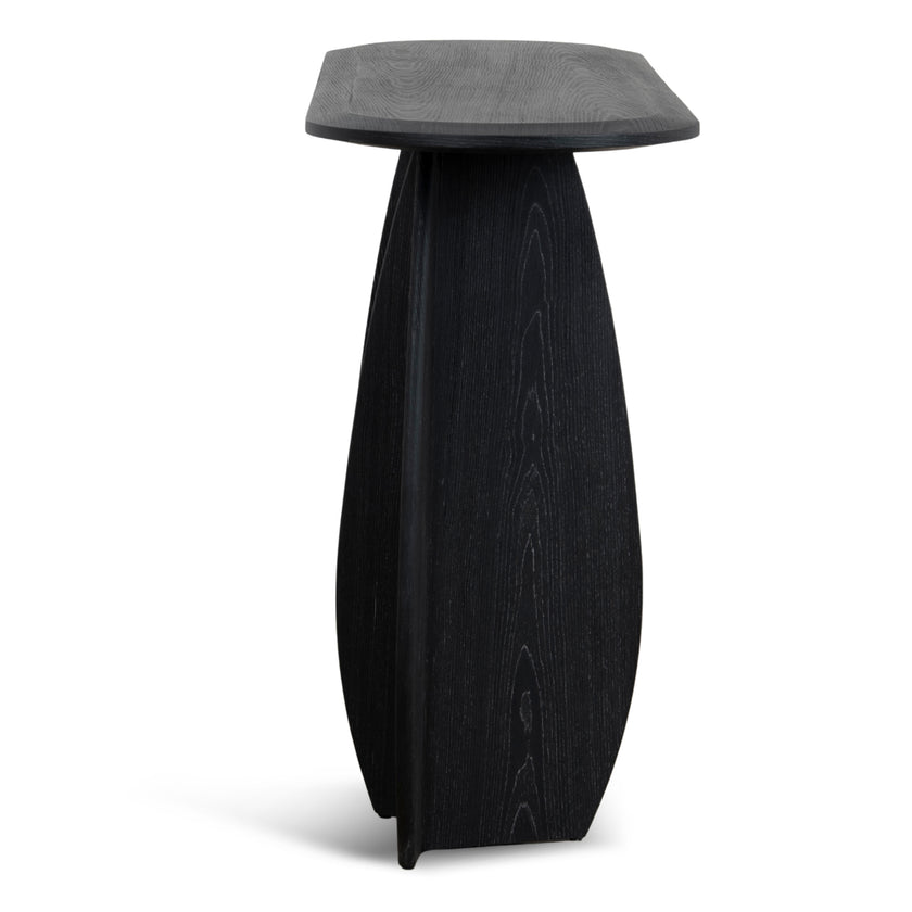 Ex Display - CDT10609-MK 1.5m Oval Console Table - Black Oak