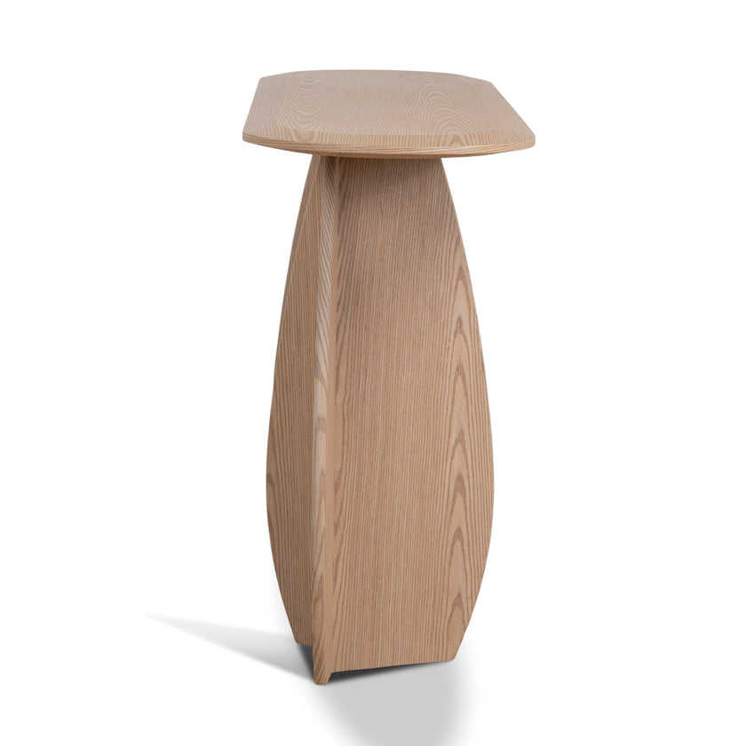 Ex Display - CDT10610-MK 1.5m Oval Console Table - Natural Oak