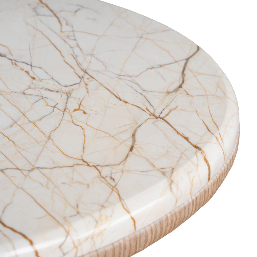Ex Display - CDT10622-MK 1.5m Marble Console Table - Natural