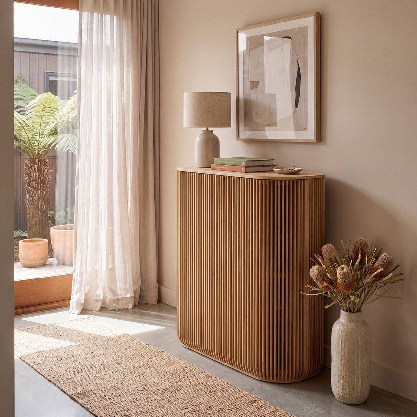 CDT10678-CU 1.35m (H) High Board Unit - Natural