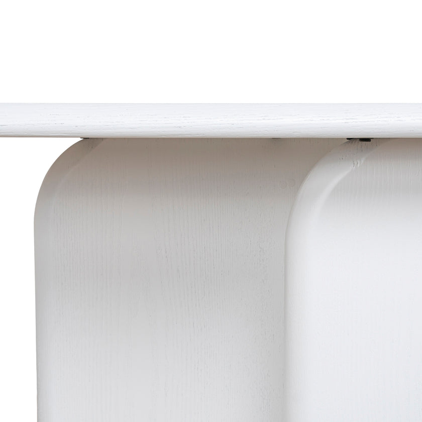 Ex Display - CDT10840-NI 1.6m Console table - Full White