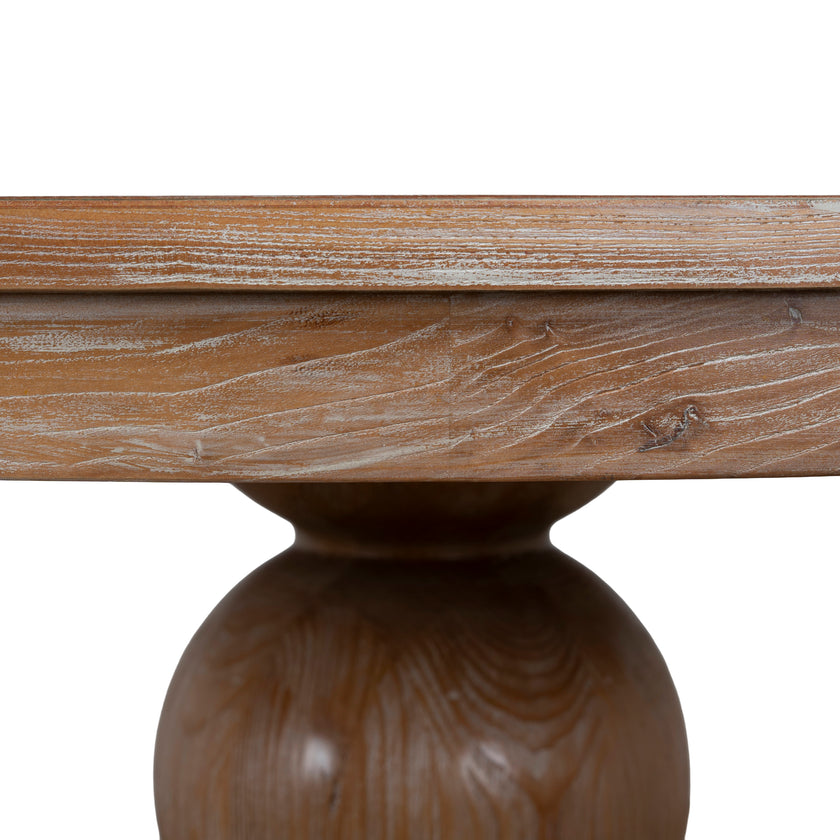 CDT10893-NI 1.2m Round Elm Dining Table - Natural