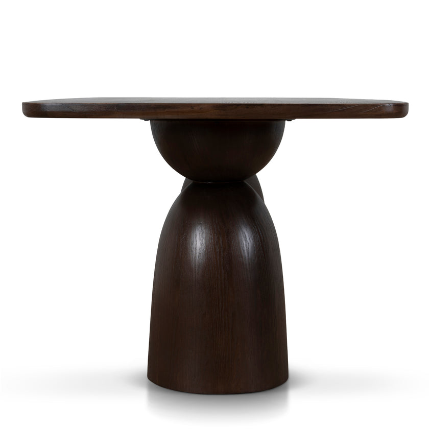 CDT10894-NI 2.2m Elm Dining Table - Walnut