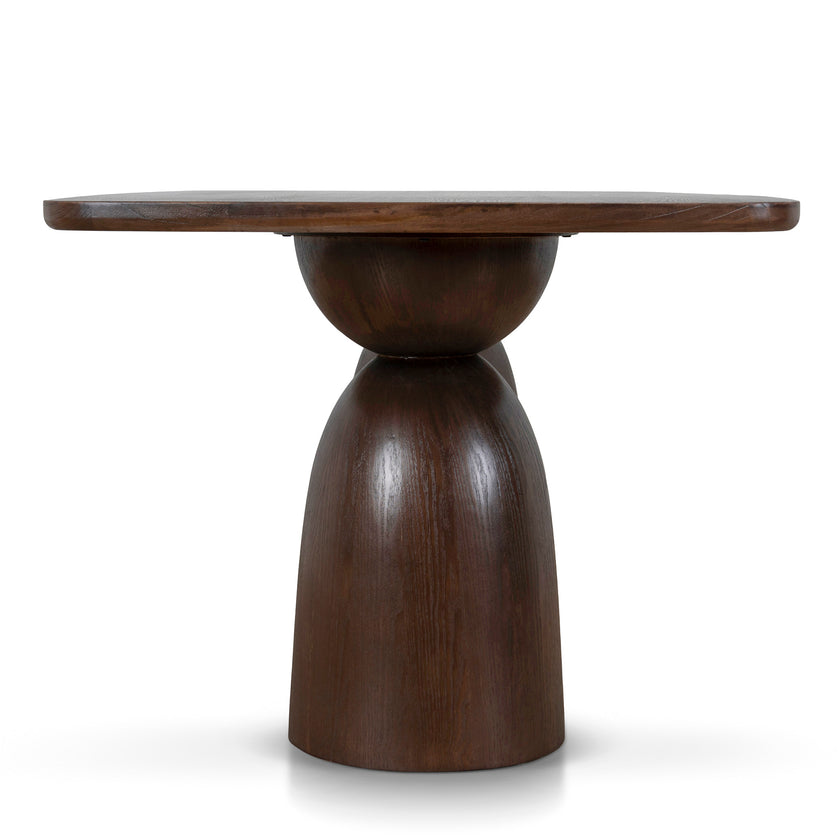 CDT10894-NI 2.2m Elm Dining Table - Walnut