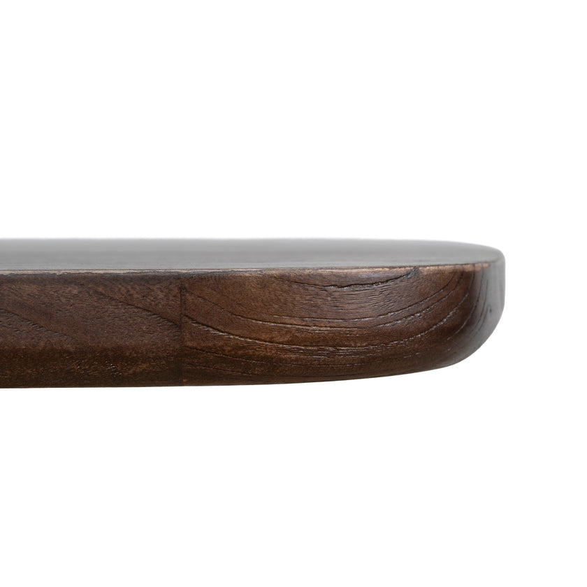 CDT10894-NI 2.2m Elm Dining Table - Walnut