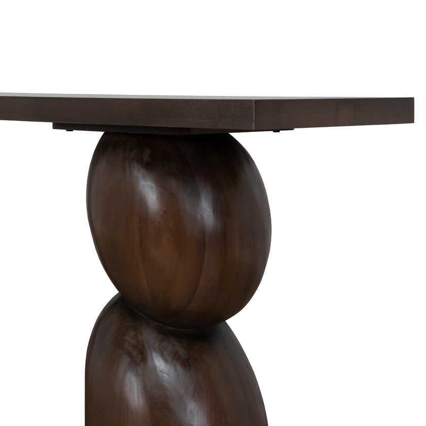 CDT10898-NI 1.6m Elm Console Table - Walnut