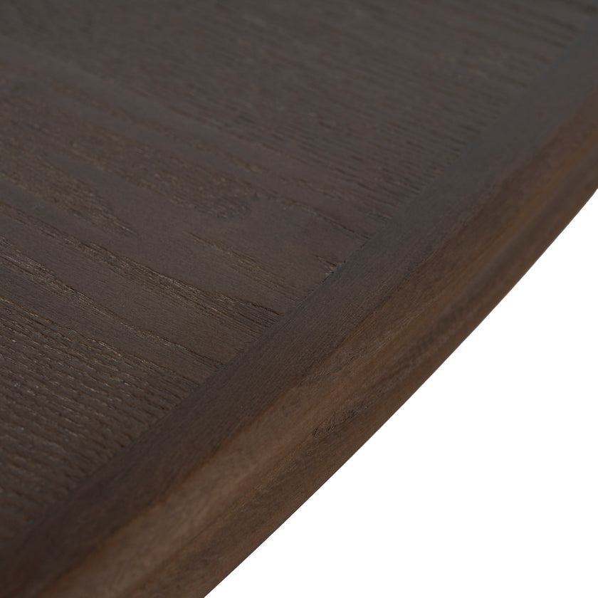 CDT10904-NI 2.4m Elm Dining Table - Walnut