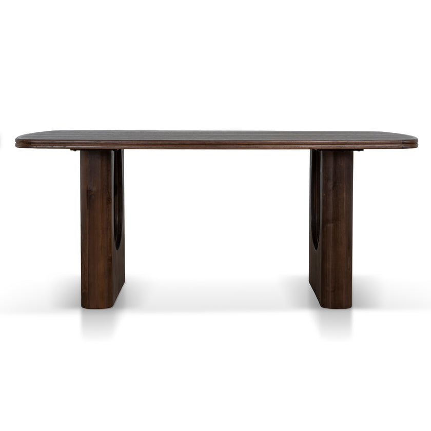 CDT10906-NI 1.8m Elm Dining Table - Walnut
