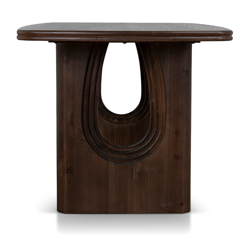 CDT10906-NI 1.8m Elm Dining Table - Walnut
