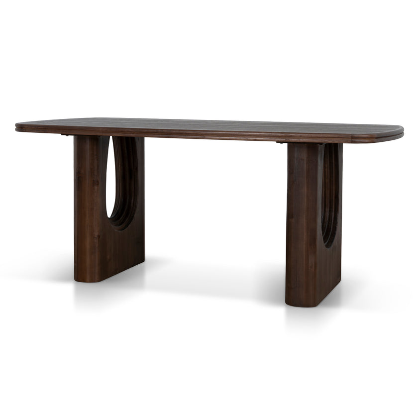 CDT10906-NI 1.8m Elm Dining Table - Walnut