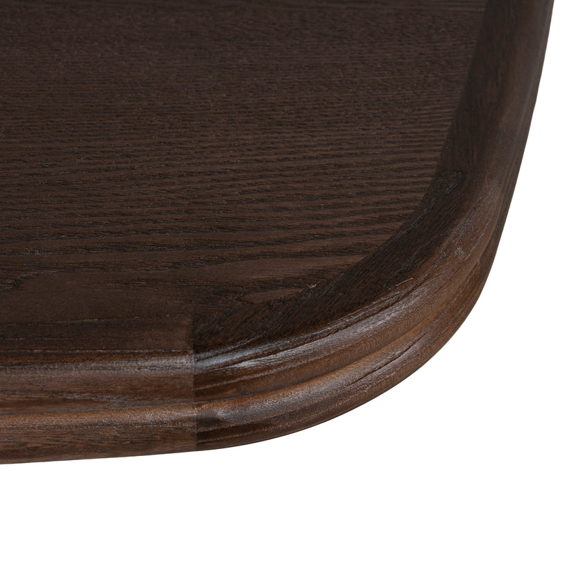 CDT10906-NI 1.8m Elm Dining Table - Walnut