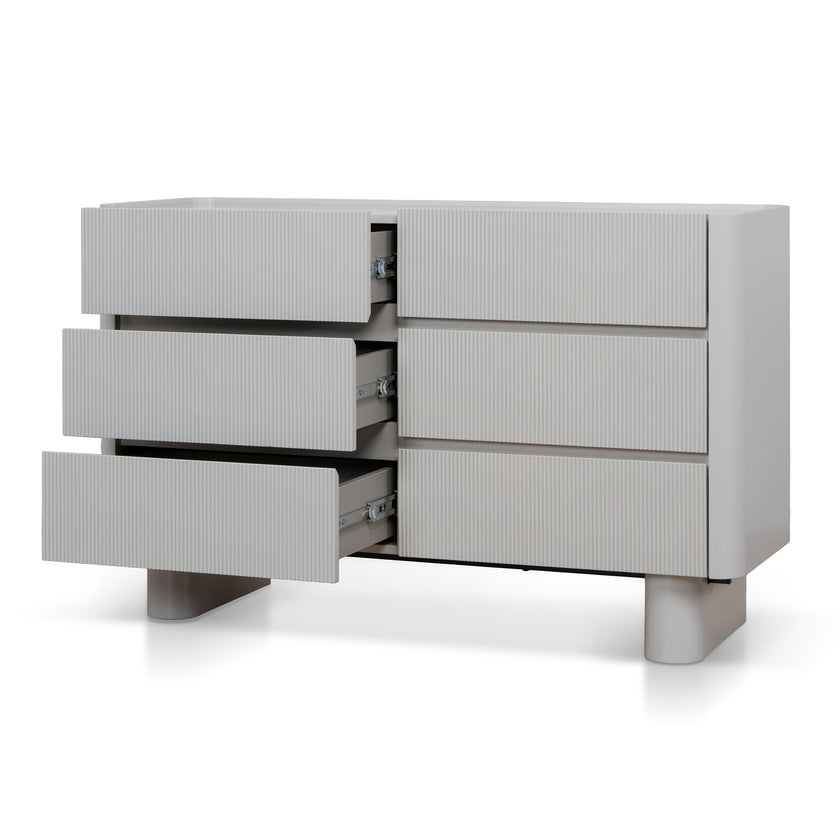 CDT10963-IG 1.2m Buffet Unit - Warm Grey
