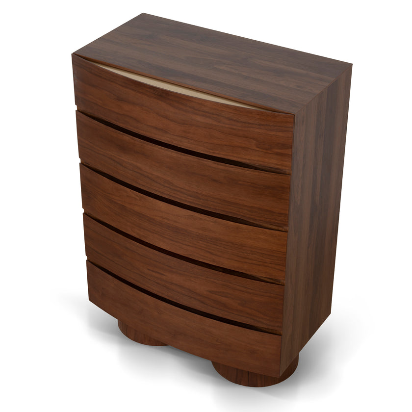 CDT10966-IG Tallboy Drawer Chest - Walnut