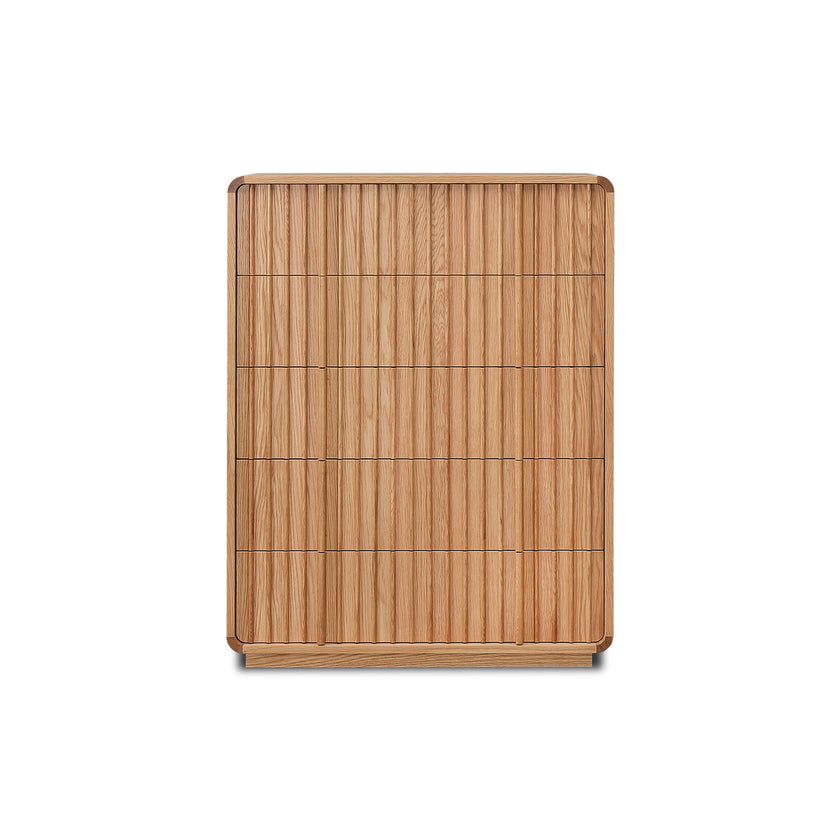 CDT10990-MA Tallboy Drawer Chest - Natural