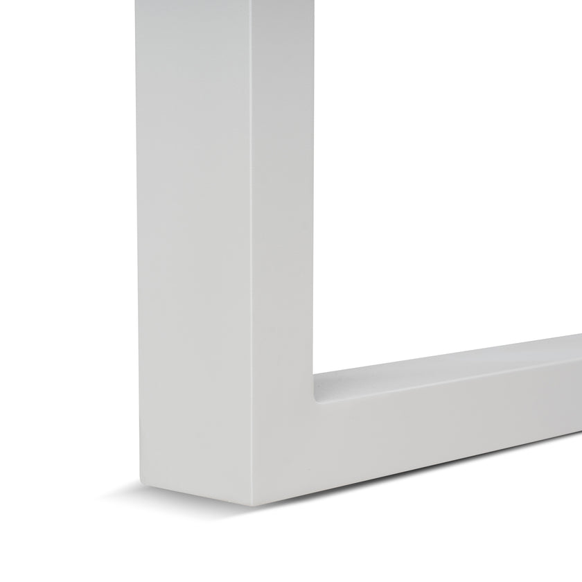 CDT12051-ID 1.6m Sand White Outdoor Dining Table - Natural