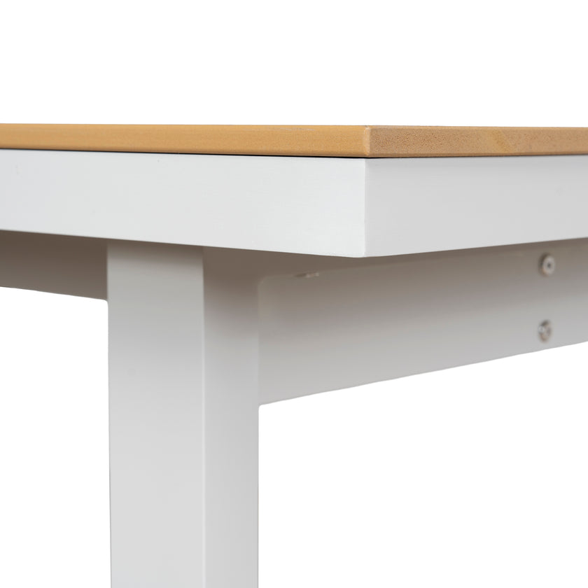 CDT12052-ID 2.3m Sand White Outdoor Dining Table - Natural