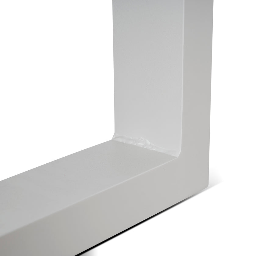 CDT12052-ID 2.3m Sand White Outdoor Dining Table - Natural