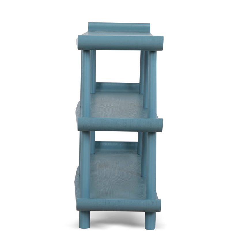 CDT12062-DR Wooden Shelving Unit - Light Blue