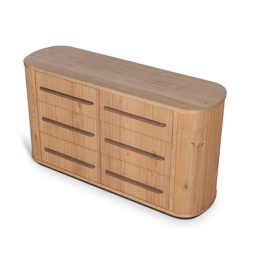 CDT12112-VN Chest of 6 Drawers - Knotty Oak