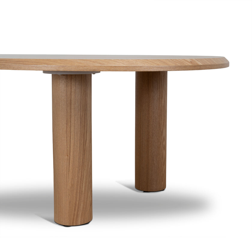 CDT12124-CI 2.3m Oval Dining Table - Natural